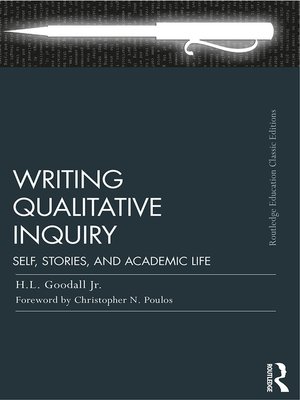 cover image of Writing Qualitative Inquiry